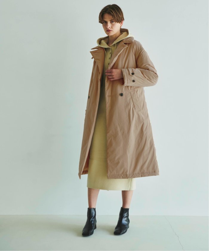 Padding Trench Coat