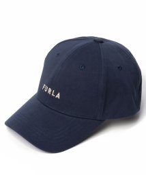 FURLA(フルラ)/キャップ　”フロント FURLA ロゴ”/ネイビーブルー