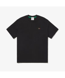 LACOSTELIVE MENS(ラコステライブ　メンズ)/ラコステライブ ソリッドクルーネックTシャツ/ブラック