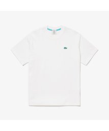 LACOSTELIVE MENS(ラコステライブ　メンズ)/ラコステライブ ソリッドクルーネックTシャツ/ホワイト