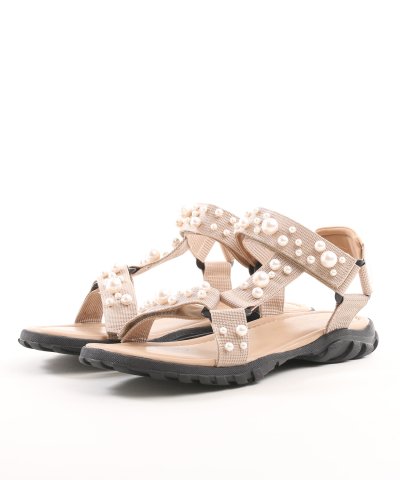 ヒップス HIPS パールサンダル