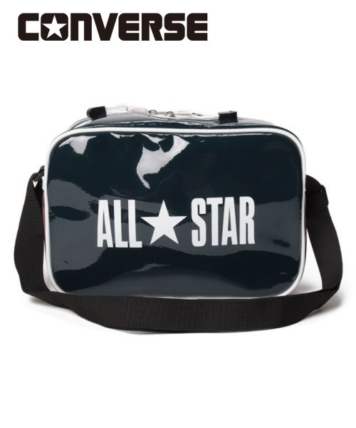 CONVERSE(コンバース)/CONVERSE ENAMEL SOUHLDER BAG/ネイビー