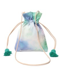 Lilas Campbell(Lilas Campbell)/Tie dye Code DrewstringBag/ブルー