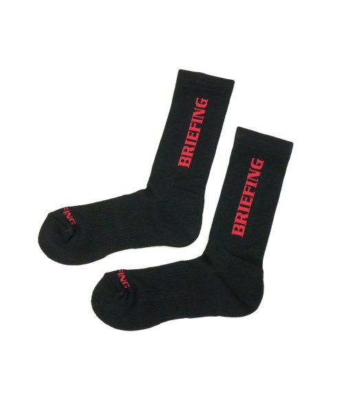 BRIEFING GOLF(ブリーフィング ゴルフ)/【日本正規品】 ブリーフィング ゴルフ ソックス BRIEFING GOLF 靴下 MENS CORDURA BASIC SOCKS 日本製 BRG213M04/ブラック