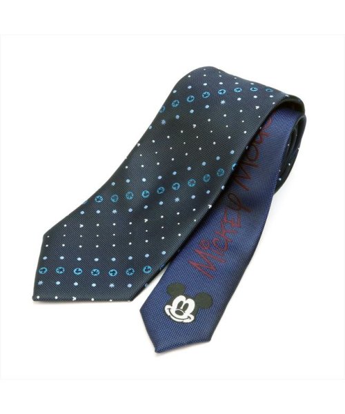 ディズニー ネクタイ 小剣切り替え ネイビー系 ビジネス フォーマル Tokyo Shirts Tokyo Shirts Magaseek