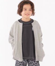 SHIPS KIDS(シップスキッズ)/【SHIPS KIDS別注】RUSSELL ATHLETIC:ジップアップ スウェット カーディガン(100～160cm)/グレー