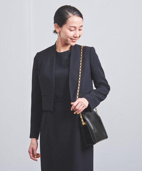 UNITED ARROWS＞フォーマル ノーカラー ジャケット P(001964734  