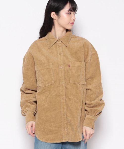 LEVI’S OUTLET(リーバイスアウトレット)/REMI UTILITY SHIRT ICED COFFEE/ブラウン系
