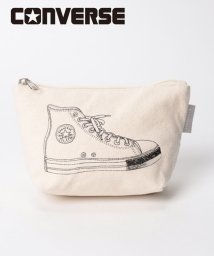CONVERSE(CONVERSE)/CANVAS SNEAKERS PRINT POUCH/オフホワイト