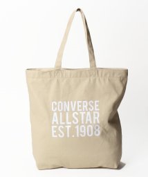 CONVERSE(CONVERSE)/CANVAS 1908 PRINT TOTE BAG/ベージュ