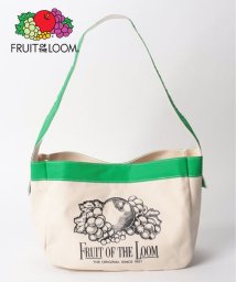 FRUIT OF THE LOOM(フルーツオブザルーム)/ニュースペーパーバッグ/Mサイズ/ｸﾞﾘｰﾝ