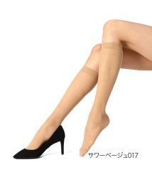 manzoku(満足)/福助 公式 ストッキング レディース デイリー満足 膝下 30デニール 3足組 ショート丈 390－1753<br>22－25cm ベージュ 婦人 女性 フクス/ベージュ