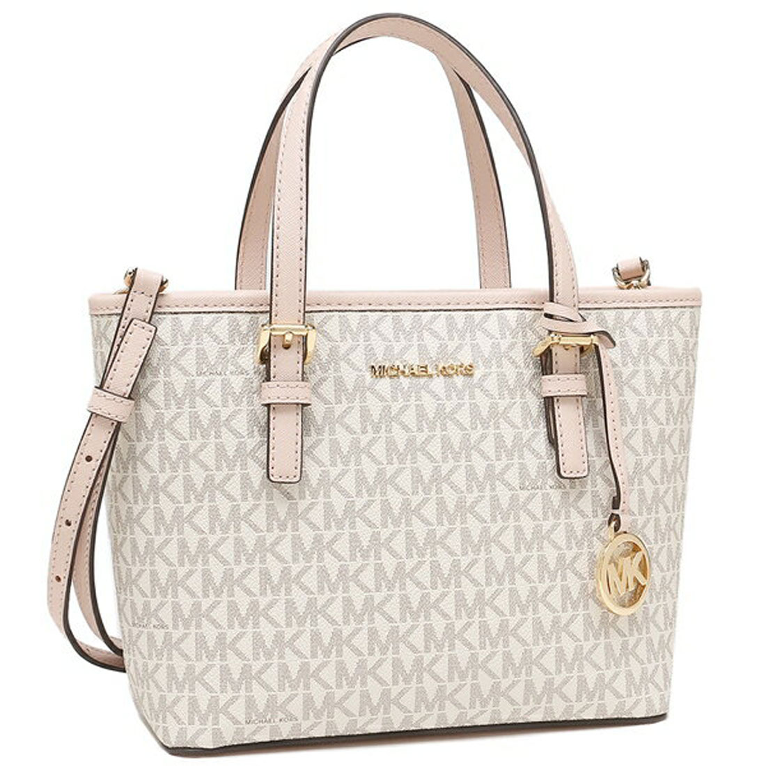 マイケルコース アウトレット トートバッグ ショルダーバッグ ジェットセットトラベル ライトピンク レディース MICHAEL KORS  35T9GTVT0B