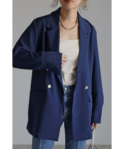 セール 金ボタンテーラードジャケット ボンジュールサガン Bonjour Sagan Magaseek