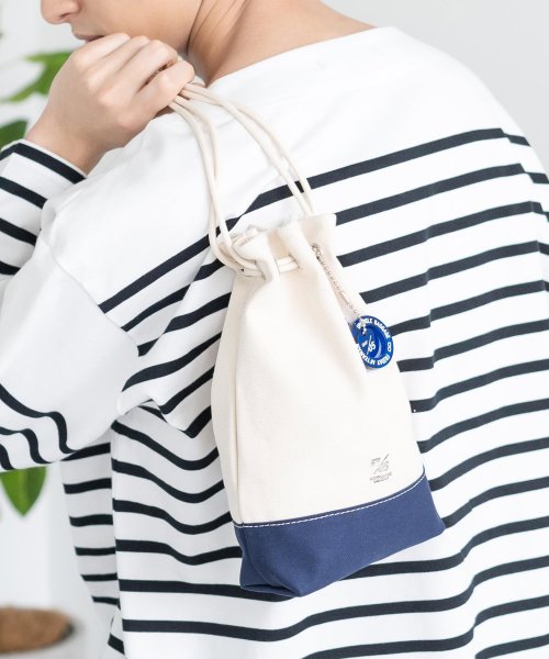 Butler Verner Sails バトラーバーナーセイルズ バッグ 巾着袋 メンズ キャンバス生地 バッグインバッグ トートバッグ ワンマイルバッグ JA
