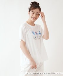 Leilian PLUS HOUSE/ワンポイントTシャツ【Leilian the week】/504533427