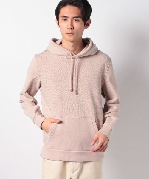 LEVI’S OUTLET(リーバイスアウトレット)/WELLTHREAD HOODIE FADED FLORA PINK/レッド