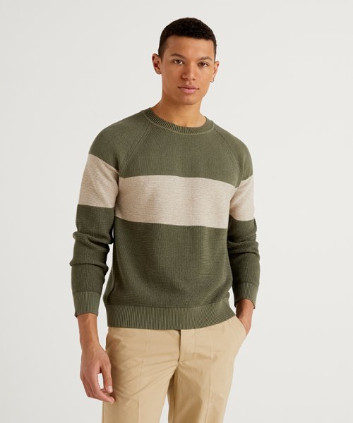 セール フロントライン長袖ラウンドネックラグランニット セーター ベネトン メンズ Benetton Mens Magaseek セール フロントライン長袖ラウンドネックラグランニット セーター ベネトン メンズ Benetton Mens Magaseek