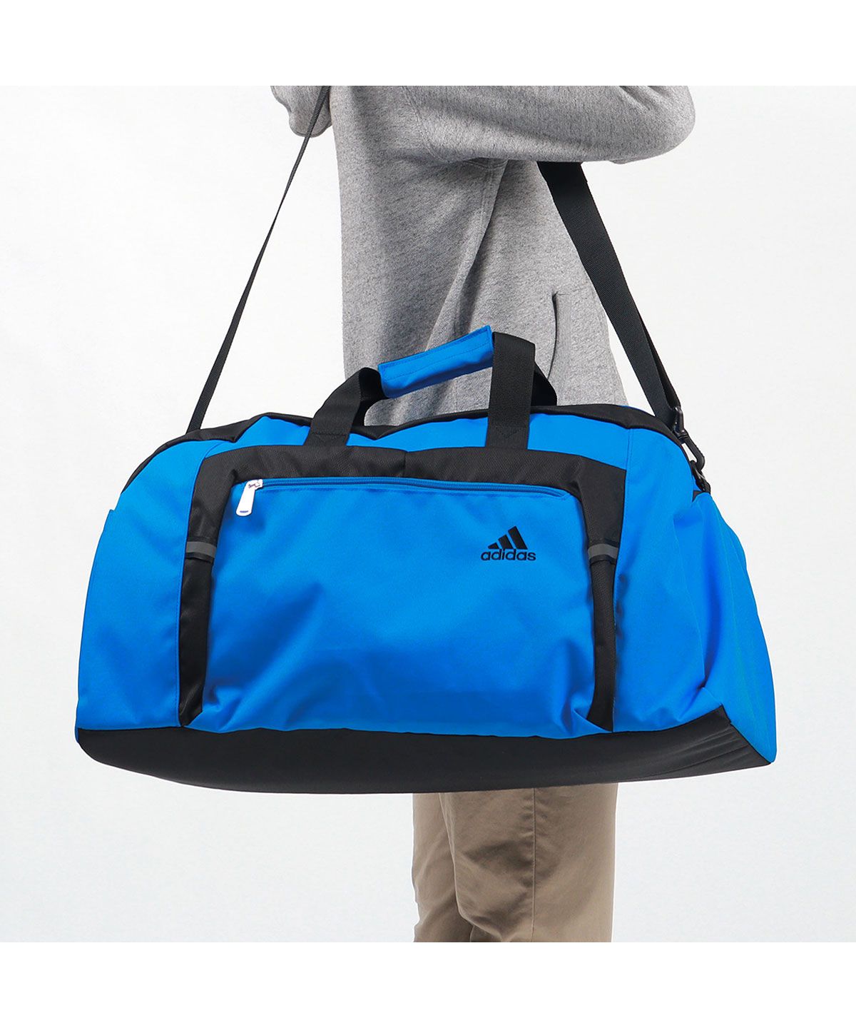 アディダス ボストンバッグ adidas 2WAY ダッフルバッグ 斜めがけ 48L ...