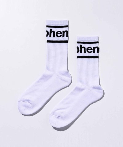 +phenix プラスフェニックス SIDE JACQUARD SOCKS サイ