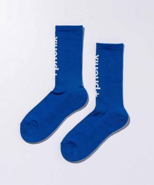 +phenix/+phenix プラスフェニックス FRONT JACQUARD SOCKS フロントジャガード ソックス 【MENS】/504589323