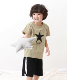 devirock/ボーイズ半袖パジャマ 子供服 キッズ 男の子 ルームウェア 半袖ルームウェア パジャマ /504589648