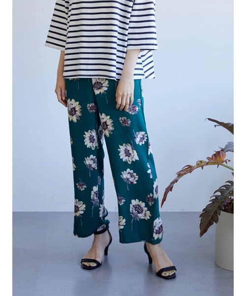 セール アメリカンホリック American Holic 花柄ストレートパンツ Magaseek セール アメリカンホリック American Holic 花柄ストレートパンツ Magaseek