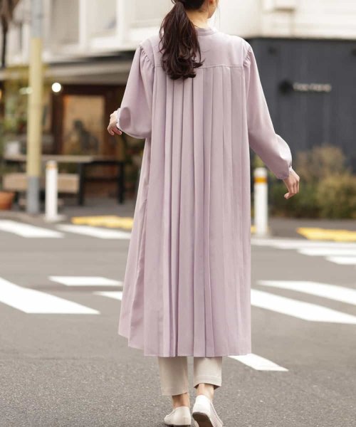 セール 麻調バックプリーツワンピース アー ヴェ ヴェ A V V Magaseek セール 麻調バックプリーツワンピース アー ヴェ ヴェ A V V Magaseek