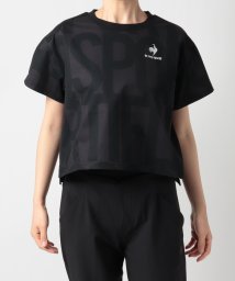 le coq sportif (ルコックスポルティフ)/ハイパーヘリックスショートスリーブシャツ【アウトレット】/ブラック