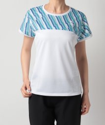 le coq sportif (ルコックスポルティフ)/【テニス】SEASONAL PRINT GAME SHIRT【アウトレット】/ホワイト