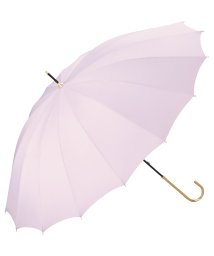 Wpc．(Wpc．)/【Wpc.公式】雨傘 16本骨ソリッド 55cm 晴雨兼用 レディース 長傘/パープル（限定色）