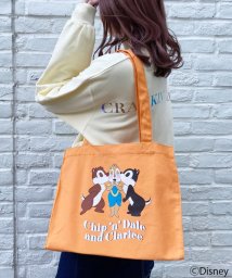 NICE CLAUP OUTLET(ナイスクラップ　アウトレット)/【one after another】ディズニーコレクションBag/オレンジ