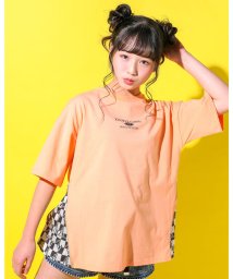 ZIDDY(ジディー)/サイド 切り替え Tシャツ (130~160cm)/オレンジ