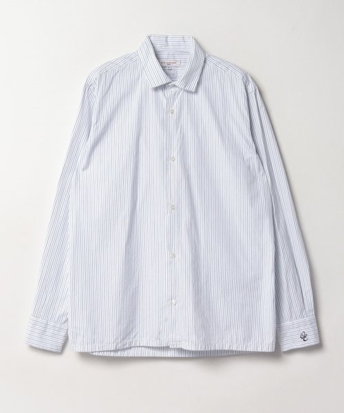 OLD ENGLAND　HOMME(オールドイングランド　オム　)/ワンピースセミワイドシャツ/白