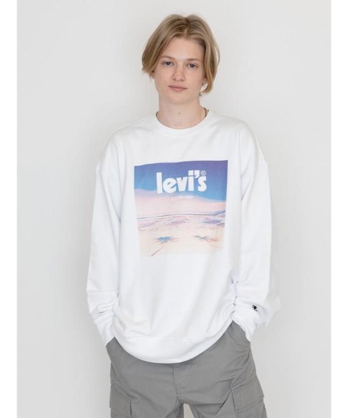 Levi's(リーバイス)/リラックスグラフィックスウェットシャツ POSTER SUMMER WHITE/NEUTRALS
