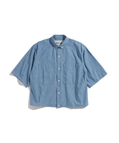 Levi's(リーバイス)/BY LEVI'S(R) MADE&CRAFTED(R) シャンブレーショートスリーブシャツ/BLUES