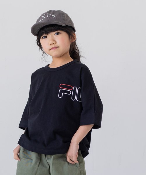 FILA(フィラ)/フィラビッグシルエットTシャツ/FILA/ブラック