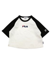 FILA(フィラ)/フィラビッグシルエットTシャツ/FILA/ブラック×ホワイト