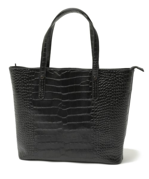 クロコダイル牛床革トート 