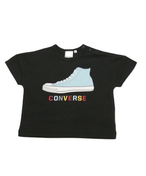 CONVERSE(コンバース)/コンバースワイドTシャツ/CONVERSE/ブラック
