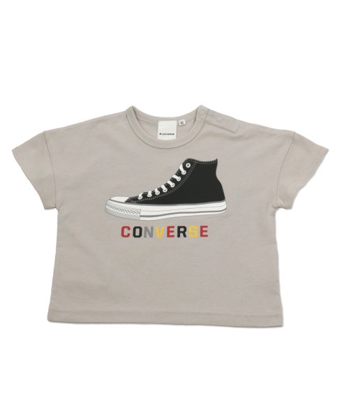 CONVERSE(コンバース)/コンバースワイドTシャツ/CONVERSE/グレー