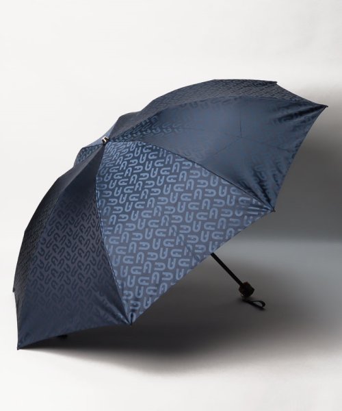 FURLA(フルラ)/折りたたみ傘　”FURLAアーチロゴ”/ネイビーブルー
