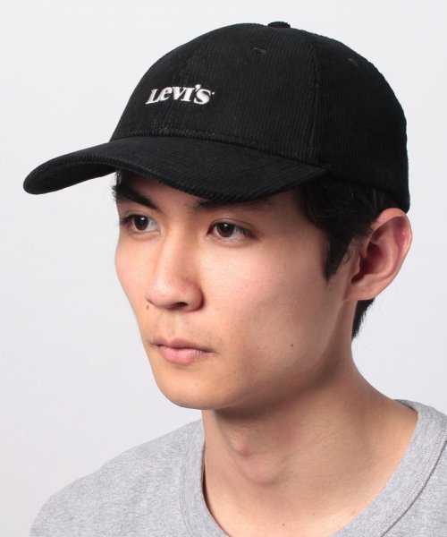 LEVI’S OUTLET(リーバイスアウトレット)/MODERN VINTAGE LOGO CAP OV － SEASONAL EXPRESSION/ブラック