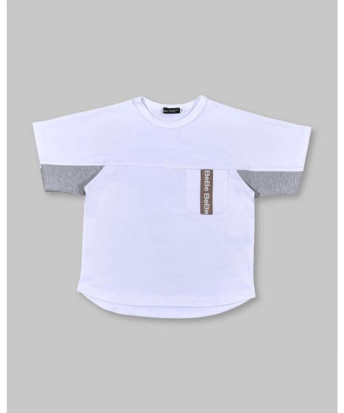 セール バック ナンバー スポーティ Tシャツ 90 150cm ベベ Bebe Magaseek