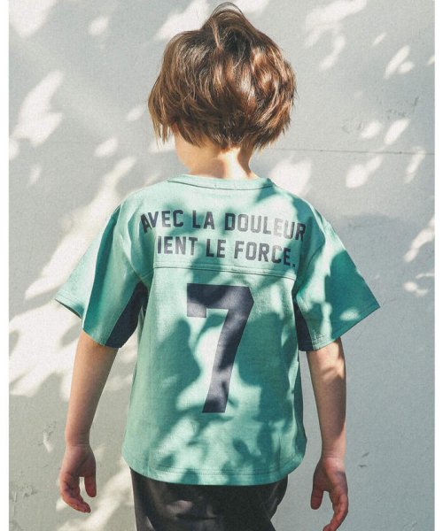 セール バック ナンバー スポーティ Tシャツ 90 150cm ベベ Bebe Magaseek