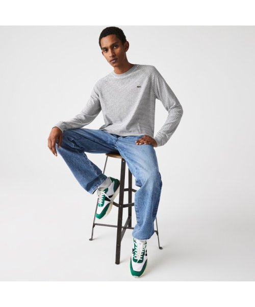 セール ボーダーサマーニットセーター ラコステ メンズ Lacoste Mens Magaseek