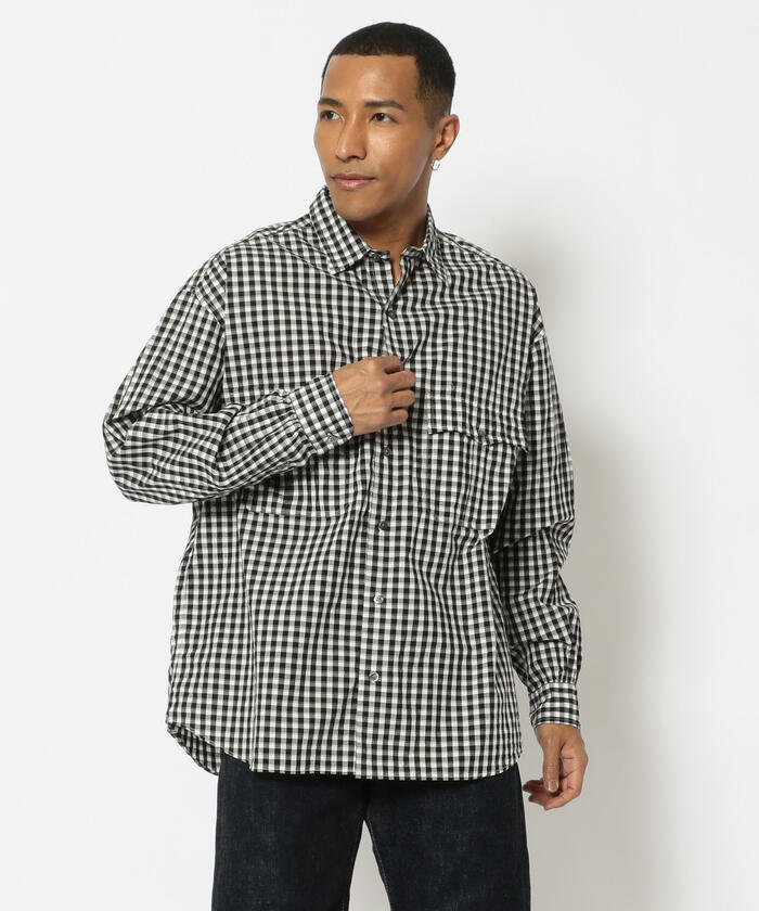 Porter Classic/ポータークラシック ROLL UP GINGHAM CHECK ...