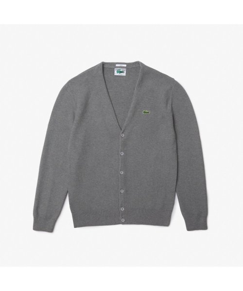 セール オーガニックコットンニットカーディガン ラコステ メンズ Lacoste Mens Magaseek