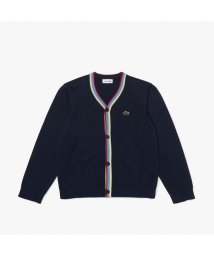 LACOSTE KIDS(ラコステ　キッズ)/キッズマルチボーダーリブカーディガン/ダークネイビー