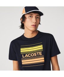 LACOSTESPORTS MENS(ラコステスポーツ　メンズ)/ベーシックグラフィックウルトラドライクルーネックTシャツ/ネイビー